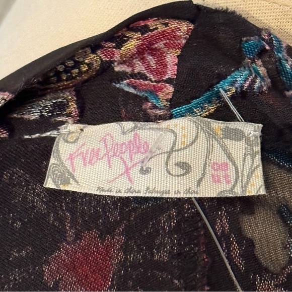 Free People Floral Burnout Kimomo - Picture 9 of 12